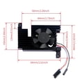 thumbnail image 2 of Disipador térmico con ventilador controlable PWM GeeekPi para Raspberry Pi 4, 2 of 9