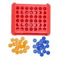 thumbnail image 1 of Juego De Conexión 4 En , Juego De Cuatro En , Juego De Mesa Educativo De Estrategia Para 2 Jugadores, Reversible Para Niños Y Niñas, 1 of 7