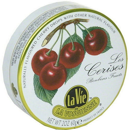 La Vie De La Vosgienne Cherry Bonbons, 2 oz (Pack of 5)