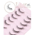 thumbnail image 4 of Pestañas postizas Onlyall Natural Lashes Look, 7 pares D1, 4 of 9