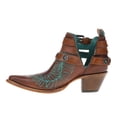 thumbnail image 3 of Corral Boots Womens Embroidered Concho Harness Pointed Toe Cowboy  Ankle Bo, 3 of 5