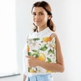 thumbnail image 6 of FORMRS 3 Ring Binder 1.5 inch with Pockets Set of 2 Clip Board 200 Sheets Capacity, Floral Watercolor Oranges, 6 of 8