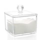 thumbnail image 4 of 2 unidades de organizador de bolas de algodón e hisopos, caja de acrílico transparente para hisopos, almohadillas de maquillaje, cosméticos y más (transparente), 4 of 5