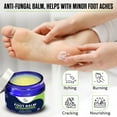 thumbnail image 4 of Foot Cure Athletes Foot Treatment Balm - 10% Zinc Undecylenate Antifungal Cream, Moisturizing Tea Tree Oil Jock itch Cream, Relieves Itching Burning & Scaling - 2oz, 4 of 11