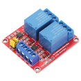 thumbnail image 1 of 2 Channel High Low Level With LED Indicator 5mA Trigger Current Trigger Relay Module For Light Emitting Diode Heater, 1 of 8