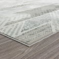 thumbnail image 4 of LR Home Michelle Durable Performance Area Rug Indoor in Blue/Cream, 9' x 12', 4 of 6