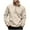 Khaki, variant on Yiaimeir Men’s Quarter Zip Pullover Sweatshirt Casual Stand Collar Long Sleeve Lightweight Top with Kangaroo Pocket for Daily Wear
