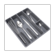 thumbnail image 2 of Cajón Organizador de cajones de cocina Soporte para cubiertos Organizador de utensilios Bandeja organizadora de cubiertos Cubiertos de plástico, 2 of 7