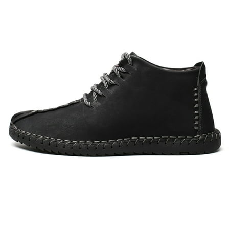 

1 Pair Men Shoes Non-slip Sneakers Breathable Casual Warm for Winter Outdoor Without Plush