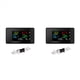 thumbnail image 1 of 2X Voltímetro 6 en 1 Amperímetro DC 7.5-100V Vatímetro LED Medidor Eléctrico Digital Medidor de Corriente de Voltaje Multifuncional 0-200A, 1 of 5