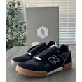 thumbnail image 2 of New Balance Men’s US 12 Medium Numeric Tom Knox 600 Black White Shoes # NM600BNW, 2 of 6