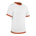 thumbnail image 2 of RevTee Reversible Tee, Adult Medium, Orange and White, 2 of 2