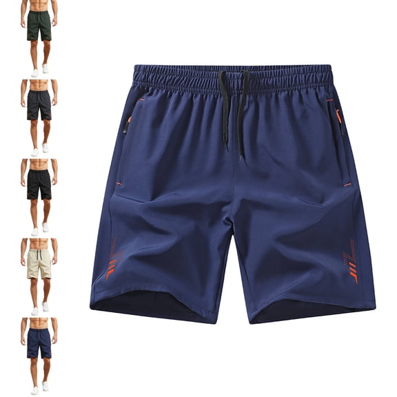 Mens Athletic Shorts Breathable Mens Shorts Casual Running Workout Gym Shorts with Pockets