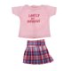 thumbnail image 2 of Traje de falda de la camisa de la muñeca Elegante De De Plisada Pulgadas Doll Casual Magideal Traje de falda de la camisa de la muñeca, 2 of 7