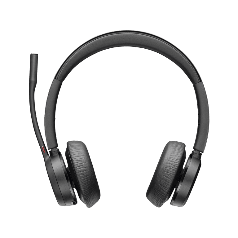 en million Afbestille Rig mand Poly - Voyager 4320 UC Wireless Headset (Plantronics) - Headphones with  Boom Mic - Connect to PC/Mac via USB-C Bluetooth Adapter, Cell Phone via  Bluetooth - Works with Teams, Zoom & More - Walmart.com