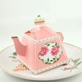 thumbnail image 4 of Candy Box 50Pcs Candy Box with Ribbon Bronzing Retro Packing Sweets Unique Teapot Shape Cookie Holder Wedding Supplies, 4 of 6