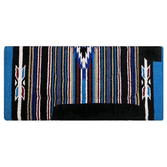 Showman 32" x 32" Southwest Acrylic Top Felt Saddle Pad