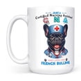thumbnail image 2 of Just a Certified Nursing Assistant Cna Who Loves Her French Bulldog Mug Dog Lover Gifts Coffee Tea Cup - 00003, 2 of 4