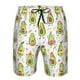 thumbnail image 3 of Balery Avocado Playing Music Traje de Baño Estilo Hawaiano para Hombre, Shorts de Secado Rápido con Bolsillos-Medium, 3 of 6