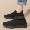 thumbnail image 5 of LWavelet Men Orthopedic Slip On Sneakers, Non Slip Lightweight Walking Shoes, Breathable Mesh Athletic Shoes for Gym Running Tennis Work, 5 of 6