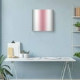 thumbnail image 6 of Canvas Print Wall Art Oil Paintings Pink White Grey Gradient Color Art Picture Prints Artwork for Living Room Kitchen Bathroom Bedroom,Stretched and Framed Ready to Hang,Country Minimalist Pattern, 6 of 9