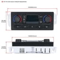 thumbnail image 4 of Wasachi AC Climate Control AC Module 15136332 For 2003-2006 for GMC for Yukon XL 1500, 4 of 8