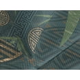 thumbnail image 5 of Ambesonne Folk Art Quilted Bedspread Set 3 Pcs, Eastern Ethnic Forms Motif, Queen Size, Ivory Teal and Tan, 5 of 5