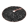 thumbnail image 2 of Kll Black Scientific Christmas Tree Skirt 30",Party Decorations Farmhouse For Christmas Decorations Holiday Party, 2 of 8