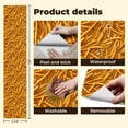 thumbnail image 5 of Peel and Stick Wallpaper Golden Crispy French Fries Seamless Food Wall Mural 23.6in x 9.8ft Self Adhesive Removable Wall Paper Renter Friendly Wallpaper for Nursery Bedroom Cabinets, 5 of 8
