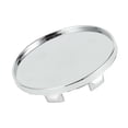 thumbnail image 1 of Tapa central de rueda universal Unique Bargains, duradera, 59 mm, 2.32" de diámetro exterior, cubiertas de cubo de vehículo, tono plateado cromado, 1 of 5
