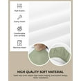 thumbnail image 2 of Chair Seat Covers,Sage Green Spring Stretch Removable Seat Covers for Dining Chairs,Soft Dining Room Seat Cover Set of 2, 2 of 5