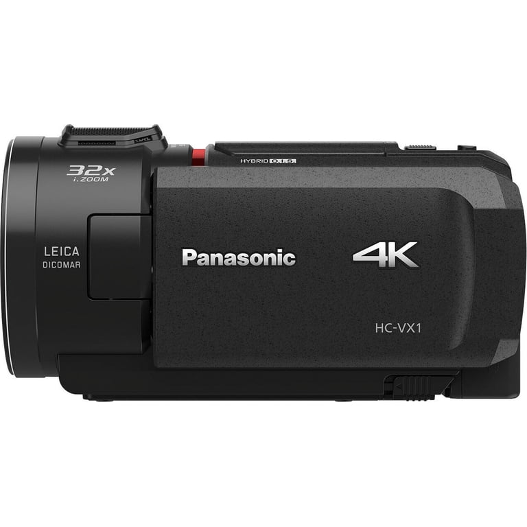 Panasonic VX1 4K Ultra HD 24x Leica Lens Camcorder with 64GB SD