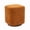 Orange, variant on Peispie 360° Swivel Round Ottoman Footrest, Upholstered Entryway Shoe Stool, Modern Accent Small Seat for Living Room & Bedroom, Fully Assembled, Orange