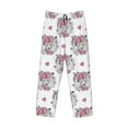 thumbnail image 6 of Daiia Cartoon Poodle Dog Men's Sleep Pant with Pockets and Drawstring,Pajama Pants-X-Large, 6 of 9
