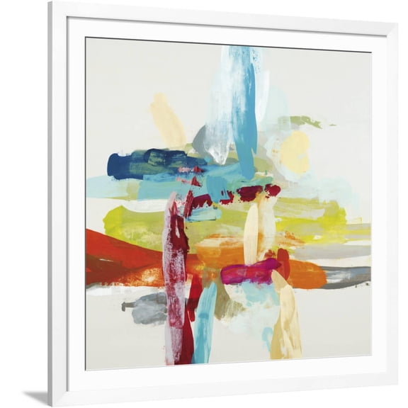 Synergy I Framed Premium Giclee Print by Randy Hibberd, 40" x 40", Sold by Art.com