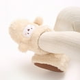 thumbnail image 5 of HUANBAI Winter Baby Boots Soft Warm First Cozy Animal Design Sole For Infant Boys Girls Toddler Footwear Indoor Outdoor Use 0-6 Months, 5 of 6
