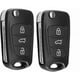 thumbnail image 1 of 2 Pieces Replacement Key Shells for Hyundai i30 i35 i10 i20 iX20 iX35 Kia Cee'd Soul Sportage Venga Remote Car Key, 1 of 5