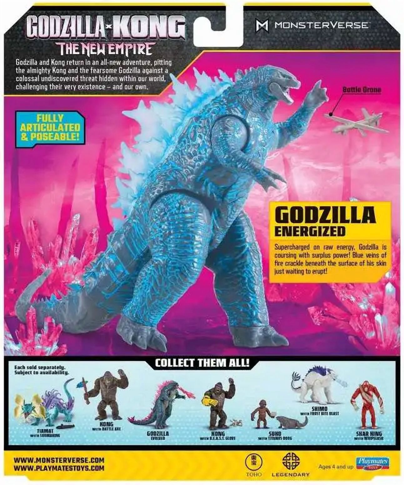 Godzilla x Kong The New Empire Monsterverse Godzilla Energized