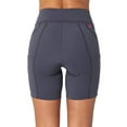 thumbnail image 6 of Terry Bike Shorts Women Padded Wayfarer 7 Inch Inseam Compression Touring Cycling Bottoms UPF 50+, 6 of 11