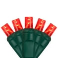 thumbnail image 3 of 70 Red 5mm LED Christmas Lights, Outdoor String Lights, Christmas Decoration, Green Wire, 24' Length 4" Spacing, 3 of 7