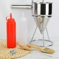 thumbnail image 2 of Mobutofu 3 Pcs Distributeur de Pâte à Crêpes en Acier Inoxydable Ressort de Remplacement Outil de Cuisine Accessoire, 2 of 5