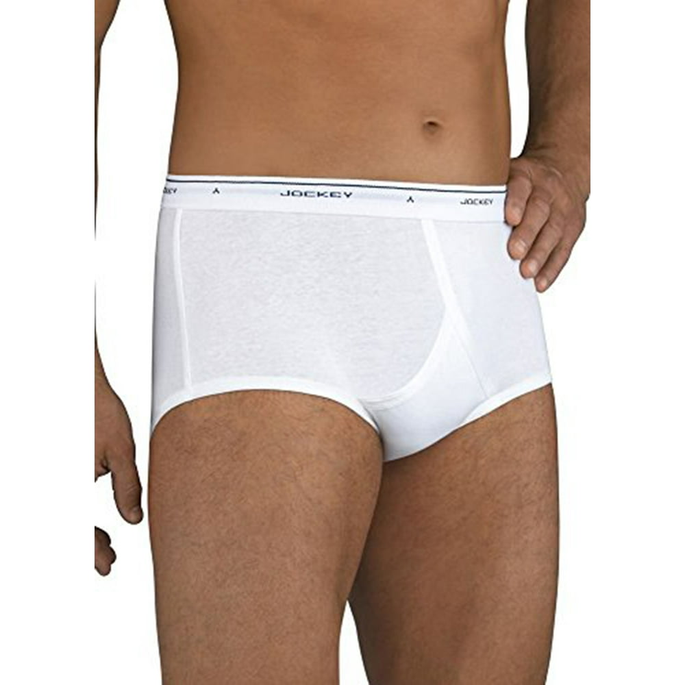 Jockey Jockey Men's Underwear Classic Brief 3 Pack 9007, White, 44