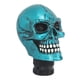 thumbnail image 4 of Cabeza de cambio de marchas de calavera, perilla de palanca de cambios de resina, mango de palanca de cambios de transmisión de coche para la mayoría de los vehículos manuales, color verde, 4 of 5