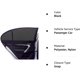 thumbnail image 5 of Car Window Shade, 2 Pack Car Back Window Sun Shade, and Privacy Protect for Toddler Kids Baby Adult, Double Layer Design, 5 of 5