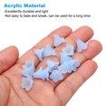 thumbnail image 3 of Uxcell 200 Pcs Acrylic Frosted Flower Beads Trumpet Flower Beads, Blue, 3 of 6