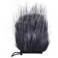 thumbnail image 1 of EY-M24 Furry Outdoor Microphone Windscreen Artificial Fur Muff Wind Cover 9cm*5cm (L * D) for Rode Stereo VideoMic Pro and More Grey-White, 1 of 7