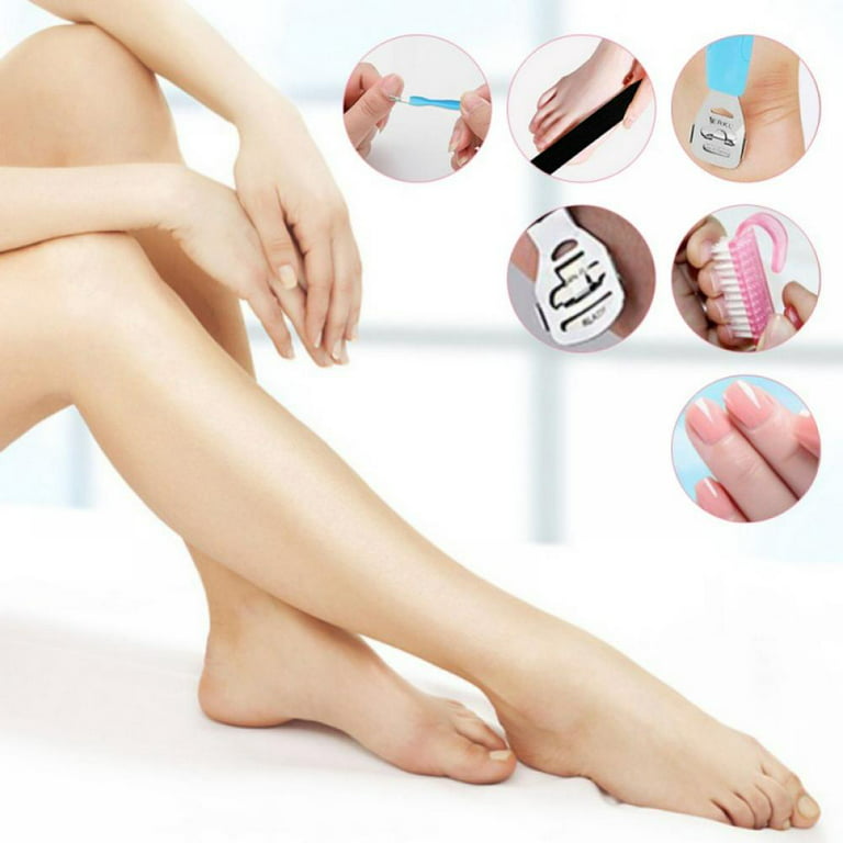 Foot Scrubber Pedicure - Callus Remover for Feet Easkep