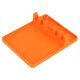 thumbnail image 1 of Soporte de almacenamiento de cuchara de silicona para reposapiés, 5 ranuras, organizador de rejilla para espátula de cocina, naranja Jumpingount HA005302-01, 1 of 7