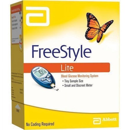 Freestyle Lite Blood Glucose Monitoring System, Small & Discreet Meter