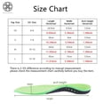 thumbnail image 2 of Luxtrada 1 Pair Breathable Orthopedic Insoles For Shoes Insole arch foot pad leg correction flat foot arch support insole for shoes (S), 2 of 9